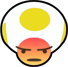 ToadMadYellow emote