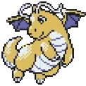 DragoniteROAR animated emote
