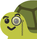 CWTurtleWithMonocle emote