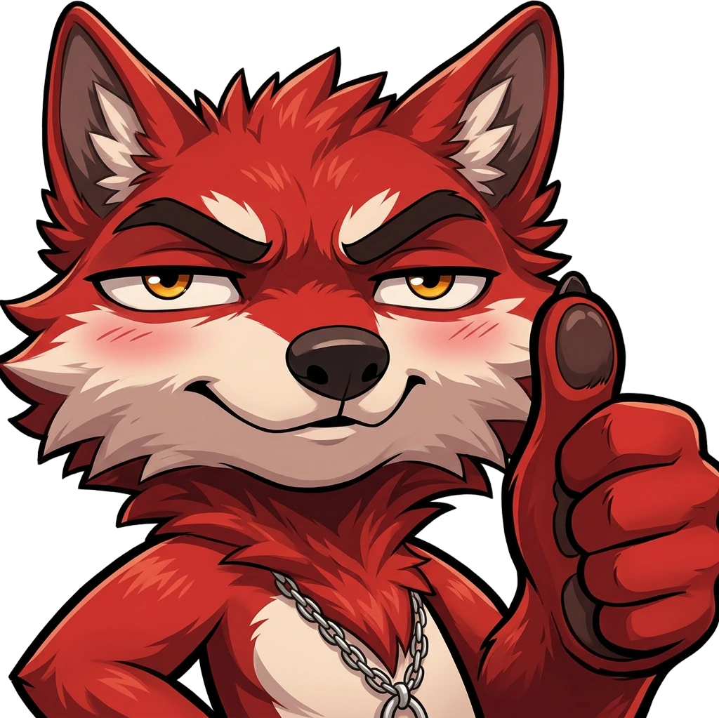 wolf_thumbs_up emote