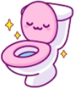 PinkToilet static emote