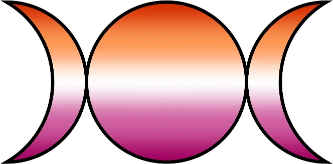 Triple_Moon_lesbian emoji