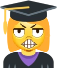 woman_student_grimace emote