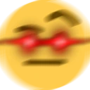 extreme_face_with_raised_eyebrow emote