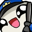 PandaHiyaPolice emote