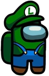 LuigiAmongUs emote