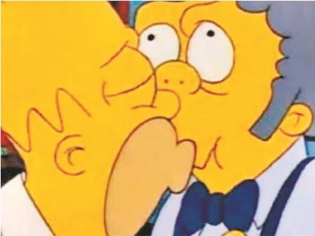 HomerandMoekiss emote