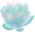 pastelblueflower emote
