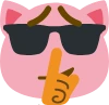 PigShutUpLeHimCook emoji