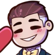 InvisReedHeart emote