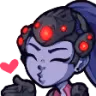WidowmakerKiss emoji
