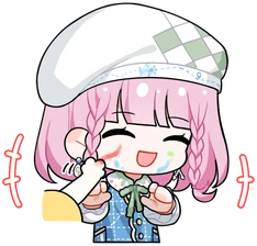NikkiLaugh static emote