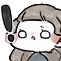 GirlExclaim animated emote