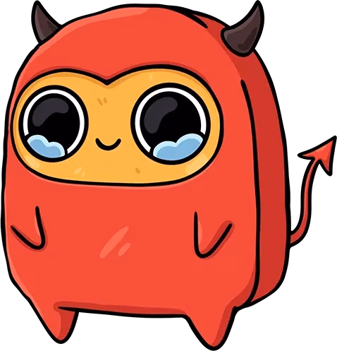 Costume_Devil sticker
