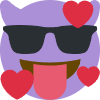CutePurpleDevil static emote