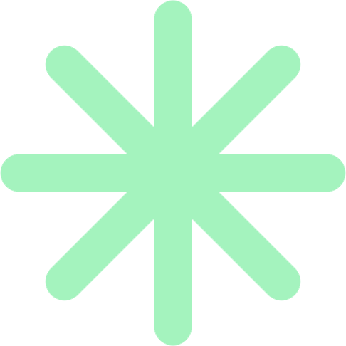 pastelgreenasterisk emote