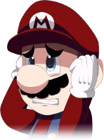 Mario_Terrified emote