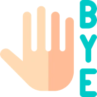 Bye_Hand emote