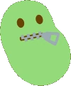 mute_bean emoji