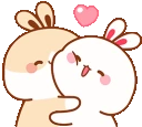 bunnies_hug emote