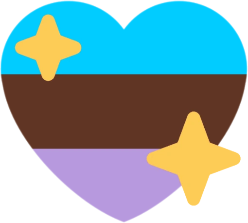 Androsexual_pride_heart emote