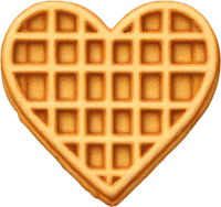 Waffleheart emote