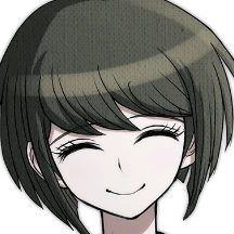 komaru_naegi_smiling emote
