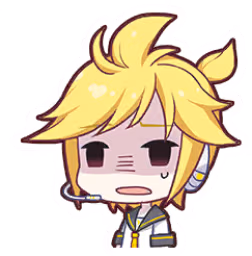 kagaminelen emote