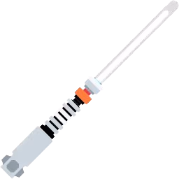 whitelightsaber emote