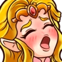 ZeldaGasm emote