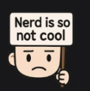 NerdISNOTcool emoji