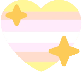 pangender_shiny_heart_flag emote