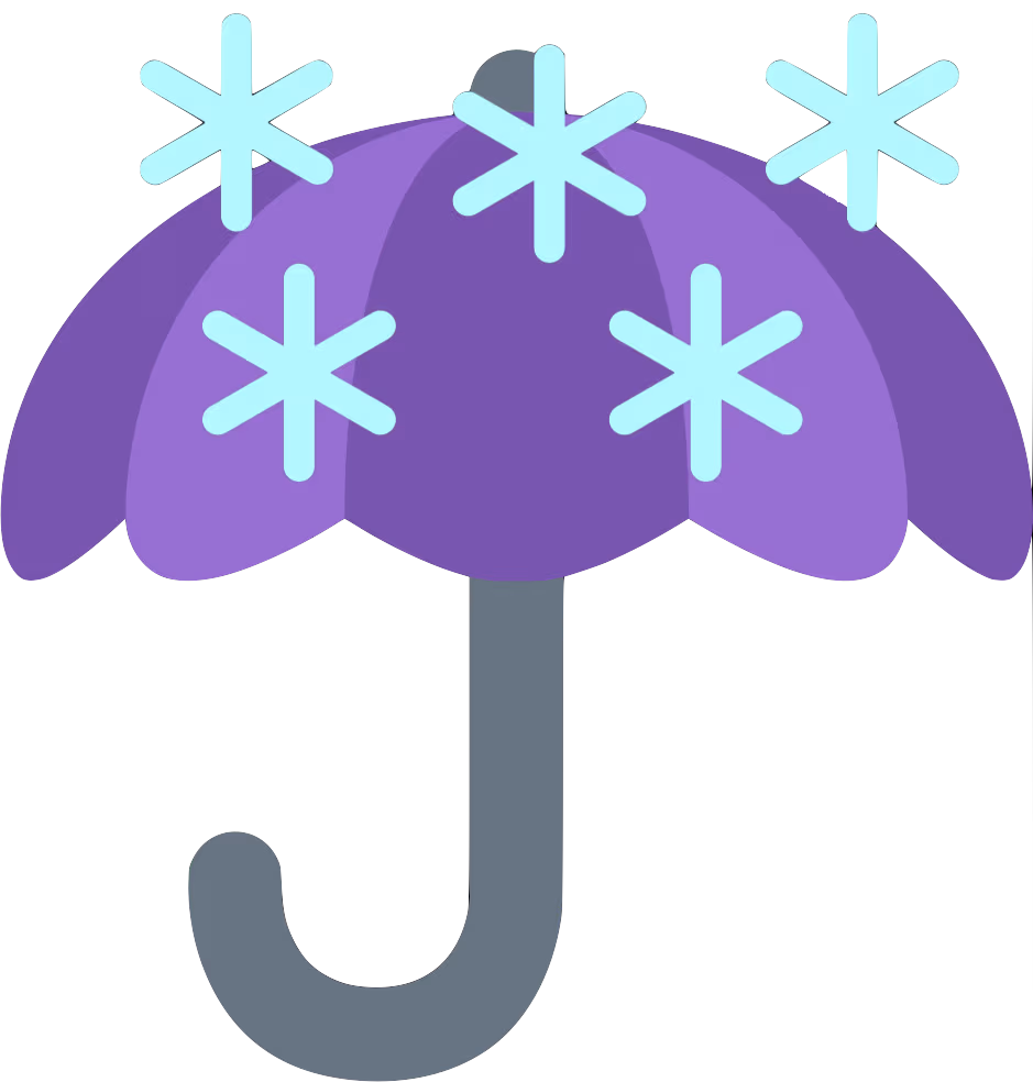 snowy_umbrella emote