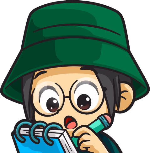 BucketHatNotes emote