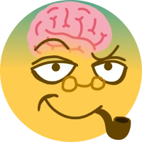 BigSmugBrain emote