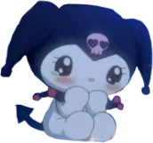 sad_kuromi emote
