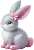 Glitterbunny emote
