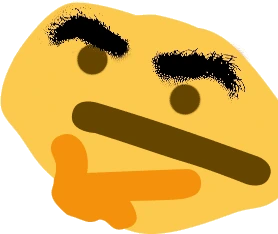 MightGuyThinkingFace emoji