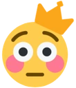 crown_flushed emote