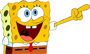 SpongeBobPointing emote