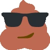 Cool_Poop_Emoji emote