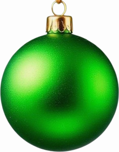 ChristmasBaubleGreen static emote