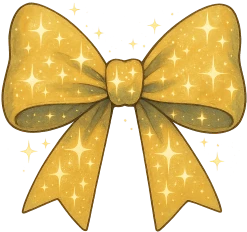 Yellow_sparkly_bow emote