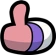king_thumbs_up emote