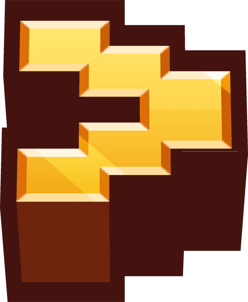 minecraft_gold_greater_than emote