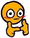 FlushedShy emote