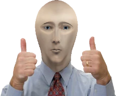 meme_man_thumbup emote