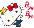 HelloKittyByeBye emote