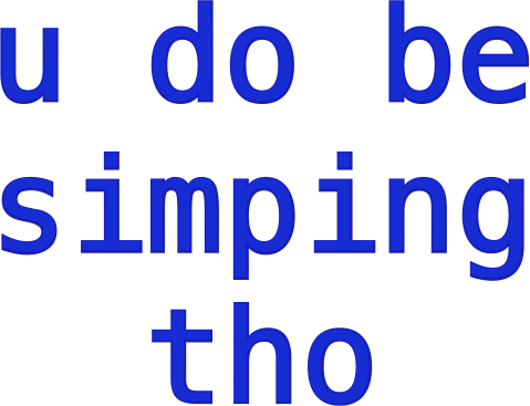 Simp emote