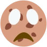 Cookie_Shocked_Frowning emote